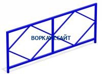 Ограждение площадки МАФ 5001 в Ульяновске Ограждение площадки МАФ 5001 в Ульяновске