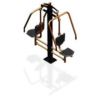 Уличный тренажер  "Жим от груди двойной" УТ204 в Ульяновске