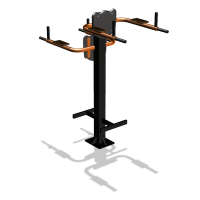 Уличный тренажер  "Брусья-пресс двойной"  УТ202 в Ульяновске