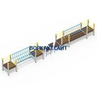 Детский спортивный комплекс Двойной мостик ДСК 3115 в Ульяновске