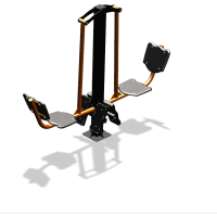 Уличный тренажер  "Жим ногами двойной"  УТ203 в Ульяновске