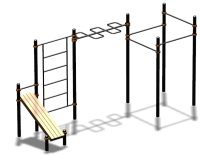Спортивный комплекс воркаут ВС-74 в Ульяновске