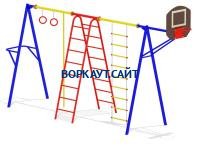 Гимнастический комплекс с баскетбольным щитом МАФ 3001 в Ульяновске