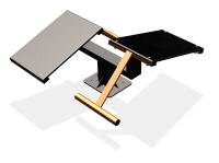 Уличный тренажер  "Скамья для пресса двойная"   УТ213 в Ульяновске