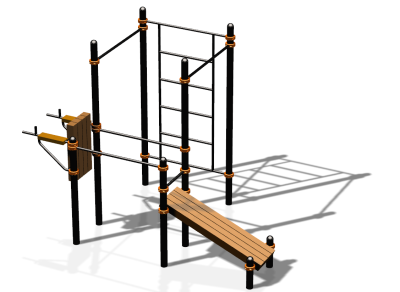 Спортивный комплекс воркаут ВС-82 в Ульяновске