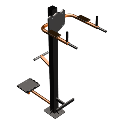 Уличный тренажер "Брусья Пресс Твистер" УТ345 в Ульяновске