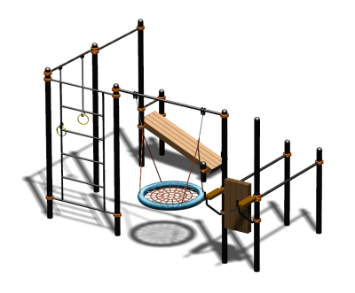 Спортивный комплекс воркаут ВС-97 в Ульяновске