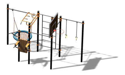 Спортивный комплекс воркаут ВС-104 в Ульяновске