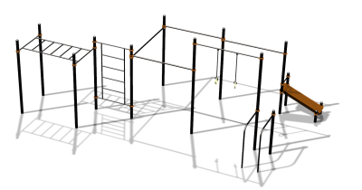 Спортивный комплекс воркаут ВС-153 в Ульяновске