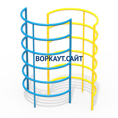 Шведская стенка полукруглая ДСК 3503 в Ульяновске