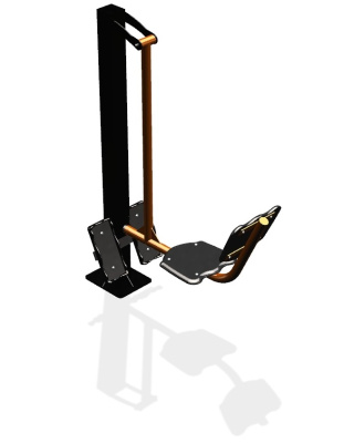 Уличный тренажер "Жим ногами одинарный" УТ 110 в Ульяновске Уличный тренажер "Жим ногами одинарный" УТ 110 в Ульяновске