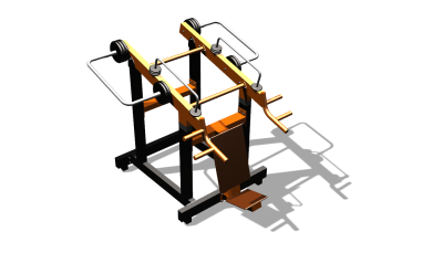 Силовой уличный тренажер  "Жим вверх"  УТ421 в Ульяновске