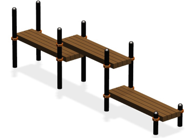 Спортивный комплекс воркаут ВС-63 в Ульяновске