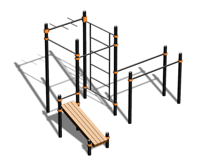 Спортивный комплекс воркаут ВС-91 в Ульяновске