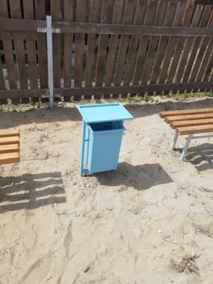 Урна с крышкой МАФ 1631 в Ульяновске