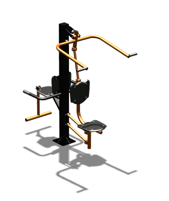 Уличный тренажер "Верхняя тяга Флекс" УТ325 в Ульяновске