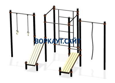 Спортивный комплекс воркаут ВС-44 в Ульяновске