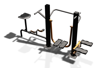 Уличный тренажер "Вело Шагомер Степпер" УТ334 в Ульяновске