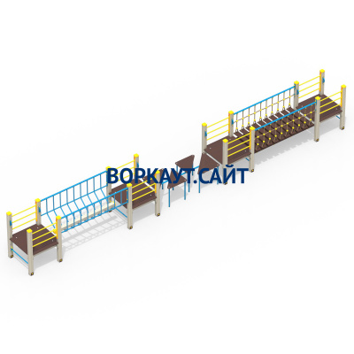 Детский спортивный комплекс Двойной мостик ДСК 3115 в Ульяновске