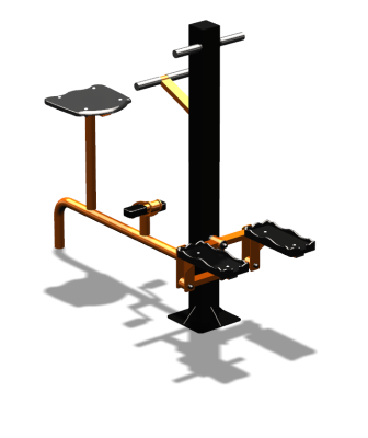 Уличный тренажер "Вело Степпер" УТ319 в Ульяновске