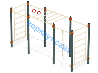 Воркаут комплекс гимнастический  ВС-24 в Ульяновске