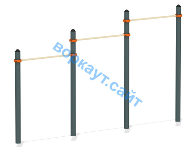 Турник тройной ВС-4 в Ульяновске