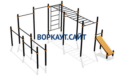 Спортивный комплекс воркаут ВС-109 в Ульяновске