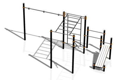 Спортивный комплекс воркаут ВС-87 в Ульяновске