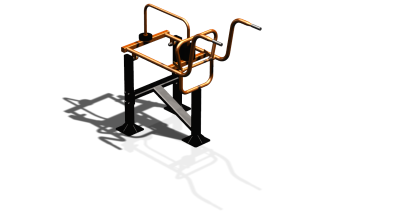 Силовой уличный тренажер  "Приседания"  УТ404 в Ульяновске