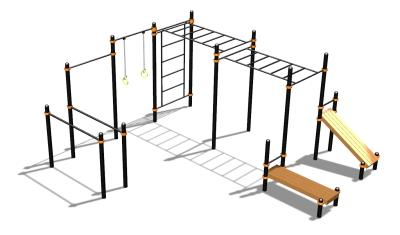 Спортивный комплекс воркаут ВС-71 в Ульяновске