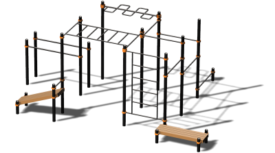 Спортивный комплекс воркаут ВС-141 в Ульяновске