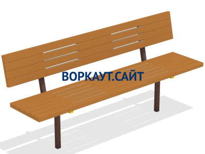 Диван уличный МАФ 1608 в Ульяновске