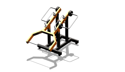 Силовой уличный тренажер  "Мультиштанга"  УТ417 в Ульяновске