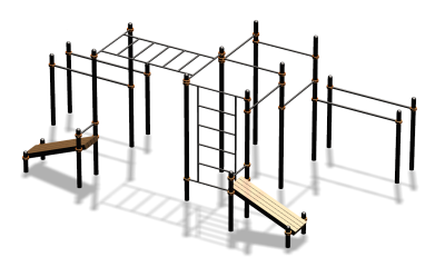 Спортивный комплекс воркаут ВС-100 в Ульяновске