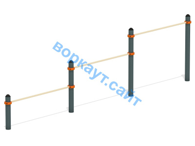 Каскад турников тройной ВС-6 в Ульяновске