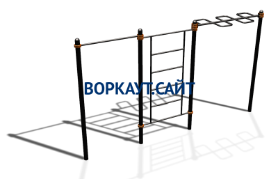 Спортивный комплекс воркаут ВС-129 в Ульяновске