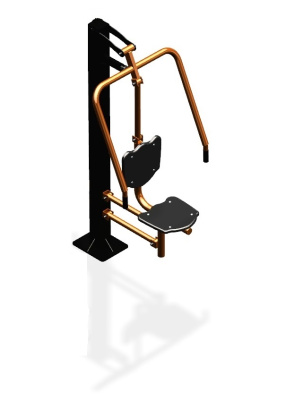 Уличный тренажер "Жим от груди одинарный" УТ 111 в Ульяновске