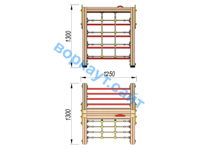 Детский спортивный комплекс ДСК 3201 в Ульяновске