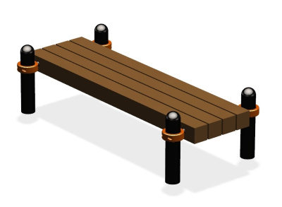 Воркаут скамья ВС-38 в Ульяновске