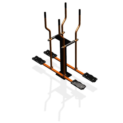 Уличный тренажер  "Лыжи двойные"   УТ210 в Ульяновске