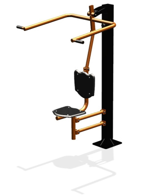 Уличный тренажер "Верхняя тяга одинарный" УТ 114 в Ульяновске