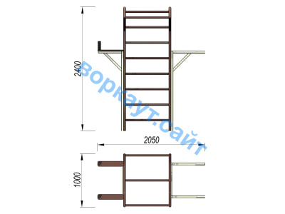 Детский спортивный комплекс 3 в 1 ДСК 3103 в Ульяновске