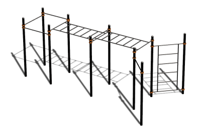 Спортивный комплекс воркаут ВС-118 в Ульяновске