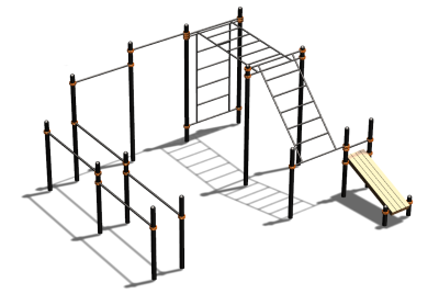 Спортивный комплекс воркаут ВС-146 в Ульяновске