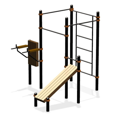 Спортивный комплекс воркаут ВС-64 в Ульяновске