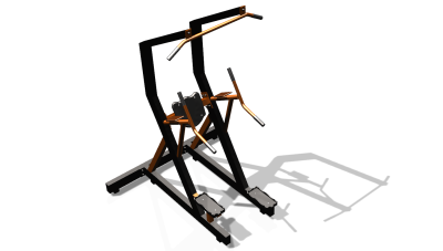 Силовой уличный тренажер  "Комбинированный станок"  УТ416 в Ульяновске