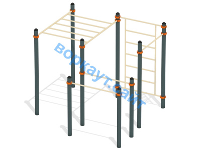Спортивный комплекс воркаут ВС-48 в Ульяновске