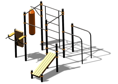 Спортивный комплекс воркаут ВС-93 в Ульяновске