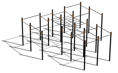 Спортивный комплекс воркаут ВС-136 в Ульяновске