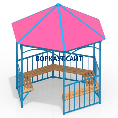 Беседка с лавками МАФ 4120 в Ульяновске